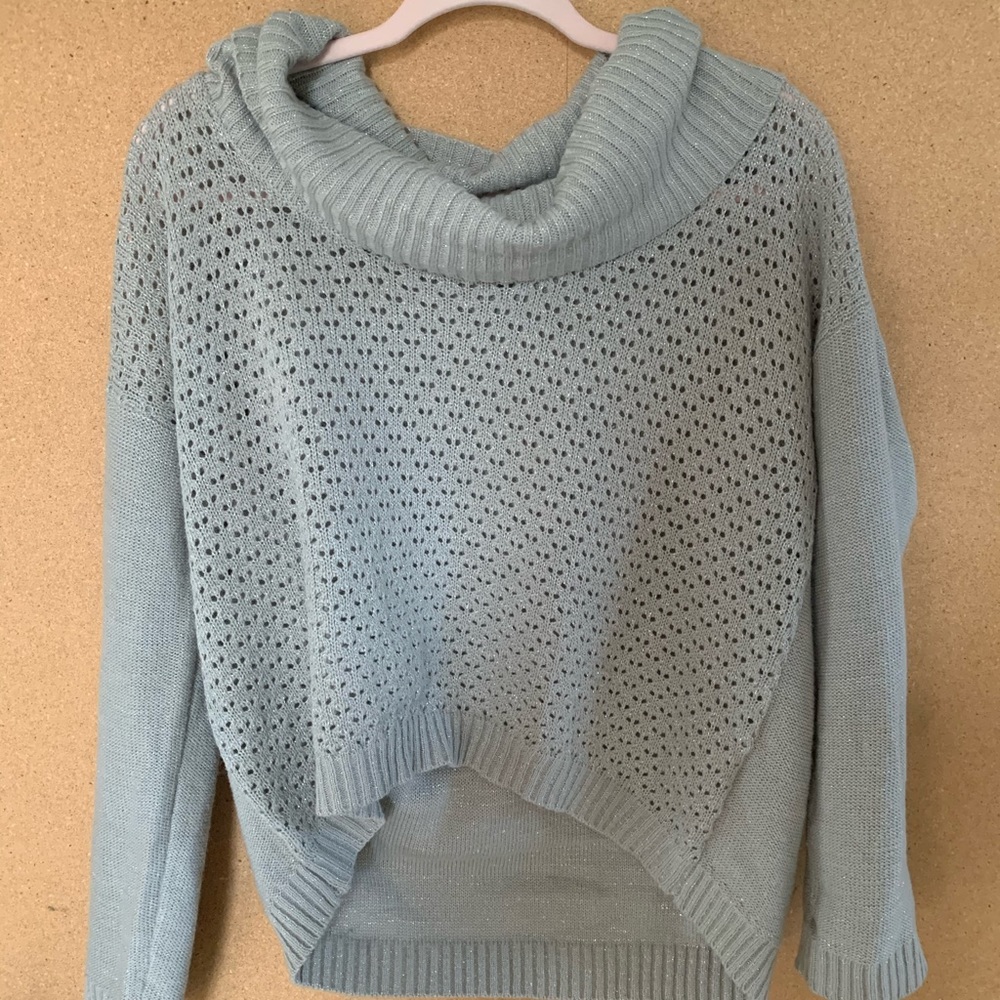 LOWBALLS ACCEPTED gray sweater